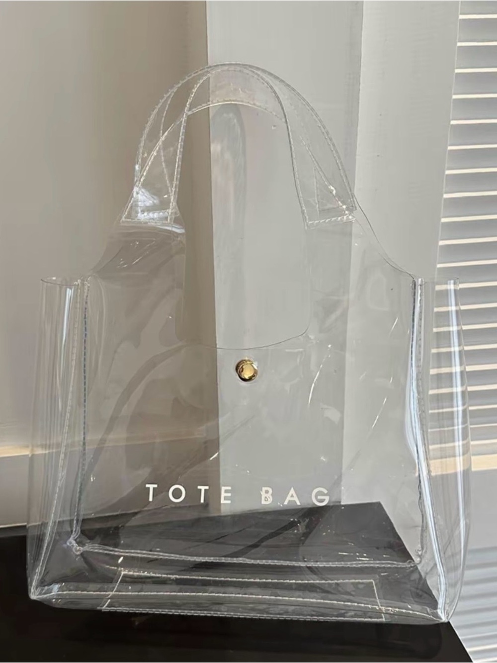 Clear Transparent Jelly TOTE BAG